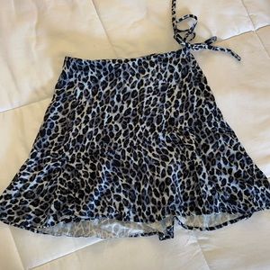 Urban outfitters leopard skirt